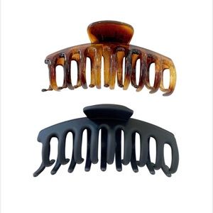 Gemelli Acrylic Claw Clips — Jenna Hair Clip Set